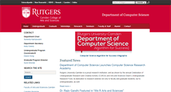 Desktop Screenshot of cs.camden.rutgers.edu