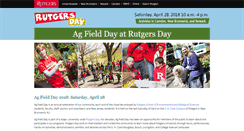 Desktop Screenshot of agfieldday.rutgers.edu