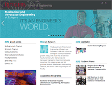 Tablet Screenshot of mech.rutgers.edu