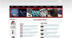 Desktop Screenshot of nsfcac.rutgers.edu