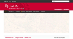 Desktop Screenshot of complit.rutgers.edu