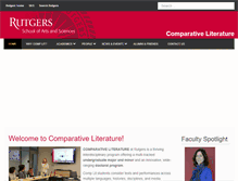 Tablet Screenshot of complit.rutgers.edu