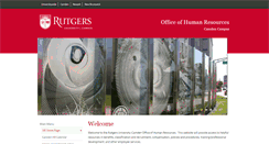 Desktop Screenshot of hr.camden.rutgers.edu