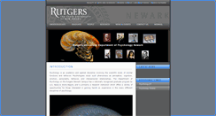 Desktop Screenshot of childresearch.rutgers.edu
