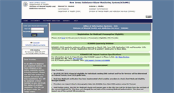 Desktop Screenshot of njsams.rutgers.edu