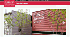 Desktop Screenshot of endocrine.rutgers.edu