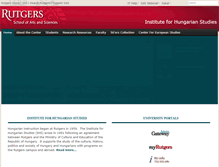 Tablet Screenshot of hi.rutgers.edu