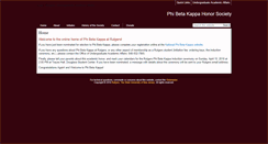 Desktop Screenshot of pbk.rutgers.edu