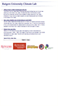 Mobile Screenshot of climate.rutgers.edu