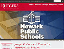 Tablet Screenshot of cornwall.rutgers.edu