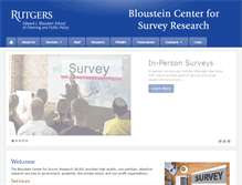 Tablet Screenshot of bcsr.rutgers.edu