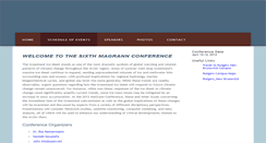 Desktop Screenshot of magrann-conference.rutgers.edu