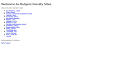 Desktop Screenshot of genfaculty.rutgers.edu