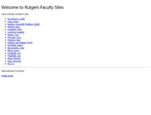 Tablet Screenshot of genfaculty.rutgers.edu