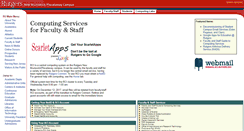 Desktop Screenshot of disabilityresearch.rutgers.edu