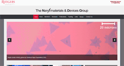 Desktop Screenshot of nanotubes.rutgers.edu