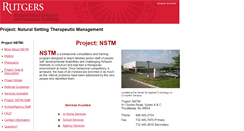 Desktop Screenshot of nstm.rutgers.edu