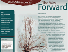 Tablet Screenshot of ecologies.rutgers.edu