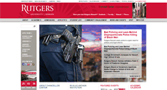 Desktop Screenshot of newark.rutgers.edu