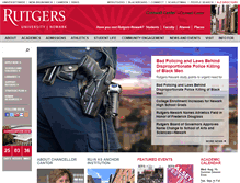 Tablet Screenshot of newark.rutgers.edu