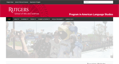 Desktop Screenshot of pals.rutgers.edu