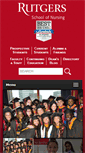 Mobile Screenshot of nursing.rutgers.edu