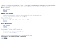Desktop Screenshot of email.rutgers.edu