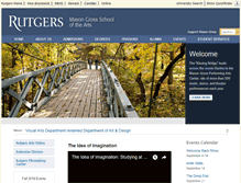 Tablet Screenshot of masongross.rutgers.edu
