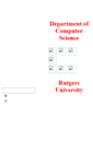 Mobile Screenshot of planchet.rutgers.edu