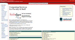 Desktop Screenshot of cfcenter.rutgers.edu