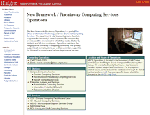 Tablet Screenshot of operations.rutgers.edu