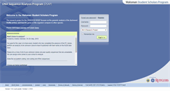 Desktop Screenshot of benzer.rutgers.edu