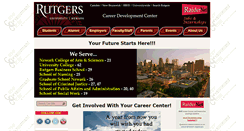 Desktop Screenshot of cdc.newark.rutgers.edu