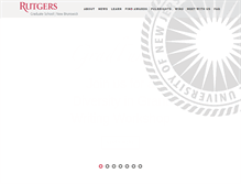 Tablet Screenshot of chaser.rutgers.edu
