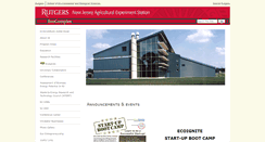 Desktop Screenshot of ecocomplex.rutgers.edu