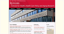 Desktop Screenshot of ihhcpar.rutgers.edu