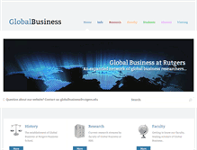 Tablet Screenshot of globalbusiness.rutgers.edu