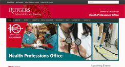 Desktop Screenshot of hpo.rutgers.edu