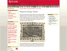 Tablet Screenshot of jrstudio.rutgers.edu