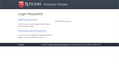 Desktop Screenshot of login.proxy.libraries.rutgers.edu