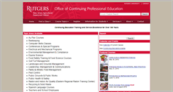 Desktop Screenshot of cpe.rutgers.edu