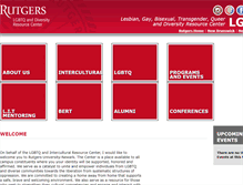 Tablet Screenshot of lgbt.newark.rutgers.edu
