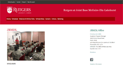 Desktop Screenshot of jbmdl.rutgers.edu