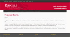 Desktop Screenshot of perceptualscience.rutgers.edu