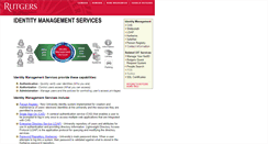 Desktop Screenshot of idms.rutgers.edu