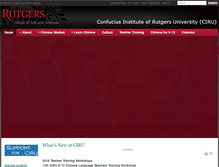 Tablet Screenshot of ciru.rutgers.edu