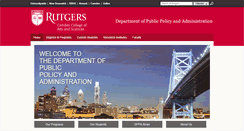 Desktop Screenshot of dppa.camden.rutgers.edu