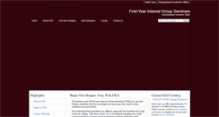 Desktop Screenshot of figs.rutgers.edu