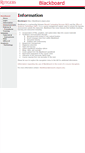 Mobile Screenshot of blackboardinfo.newark.rutgers.edu