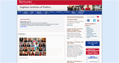 Desktop Screenshot of eagleton.rutgers.edu
